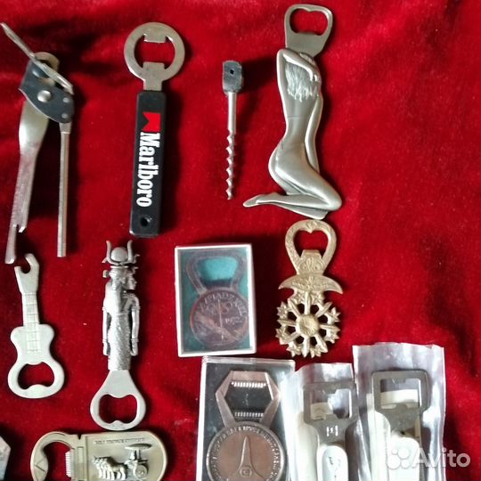 Коллекция открывалок 21 шт и 2 штопора