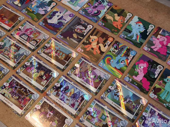 Коллекционные карточки my little pony