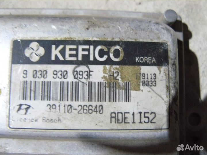 Блок управления двигателем Хундай Акцент Hyundai