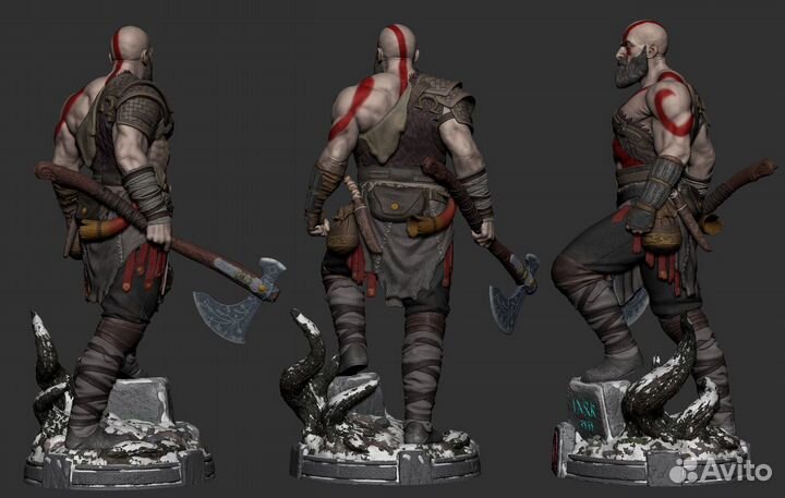 Кратос - Бог войны 2018