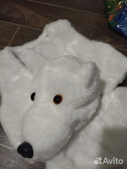 Карнавальный костюм белый медведь