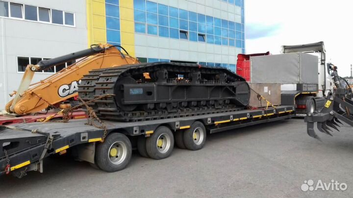 Перевозка габаритных и негабаритных грузов тралом