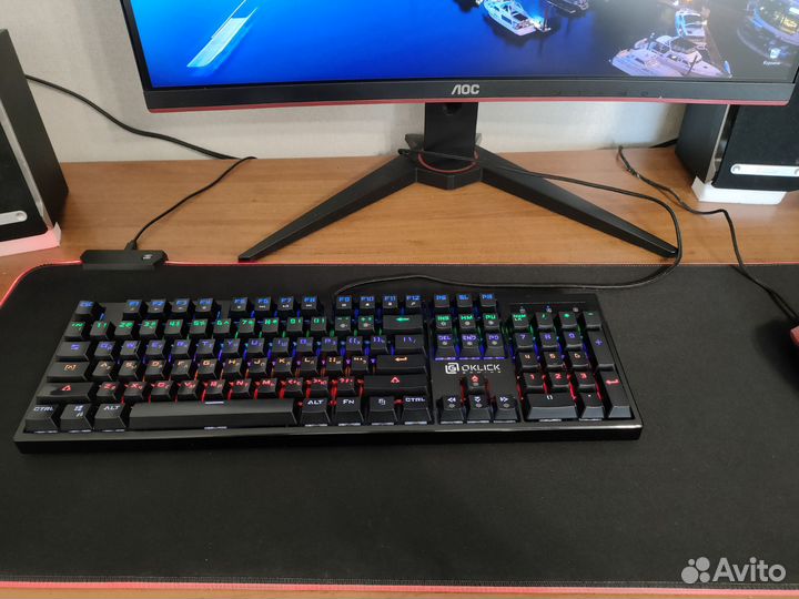 Механическая клавиатура oklick vortex 940g