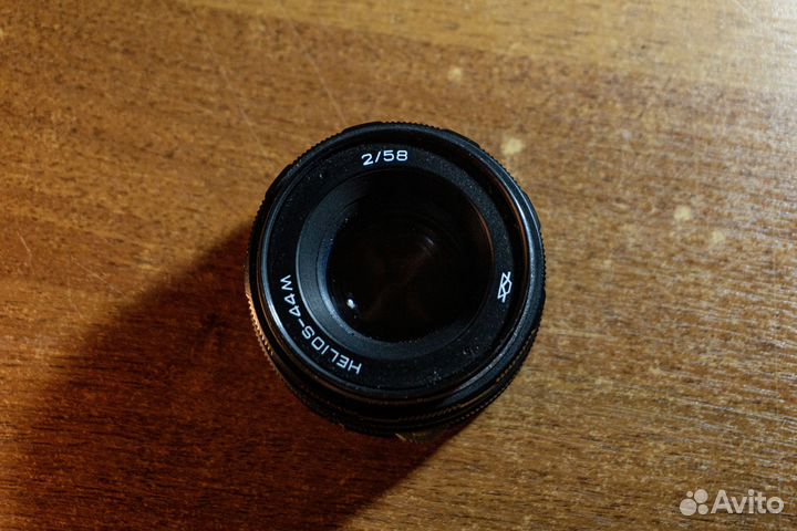 Объектив helios-44M с переходником на Canon EF-S