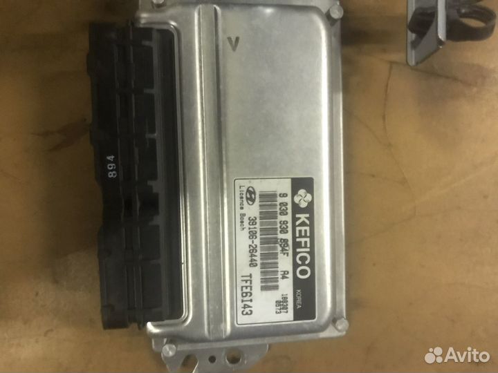 Блок управления двигателем hyundai getz