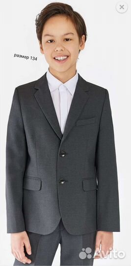 Костюм (пиджак и брюки) 134 размер