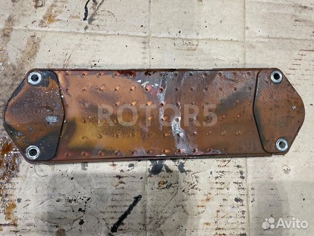 Масляный теплообменник кпп Scania R 5 2009