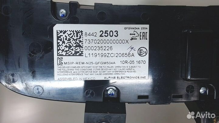 Переключатель отопителя Chevrolet Equinox 2017, 20