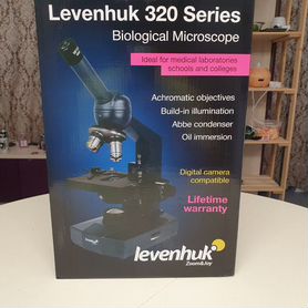 Микроскоп Levenhuk 320 base, монокулярный