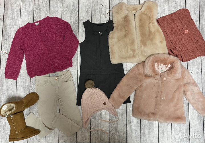 Вещи пакетом на девочку 5 лет