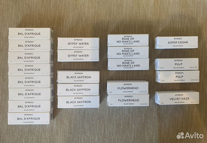 Пробники Byredo