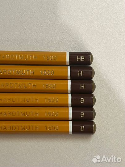 6 шт чернографитных карандашей KOH-I-noor