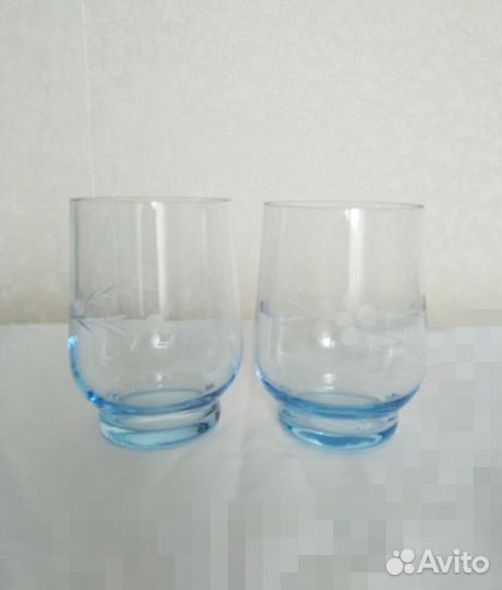 Бокалы Фужеры Рюмки золотой ободок Винтаж СССР