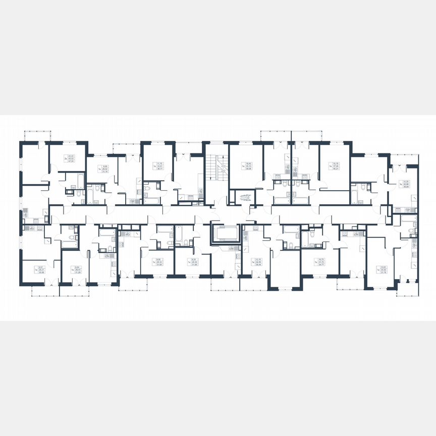 1-к. квартира, 33,2 м², 6/8 эт.