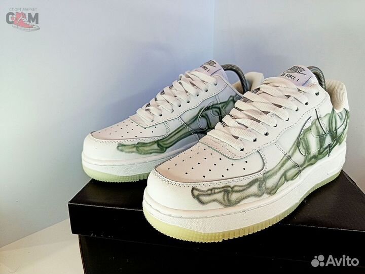 Кроссовки nike air force 1 skeleton