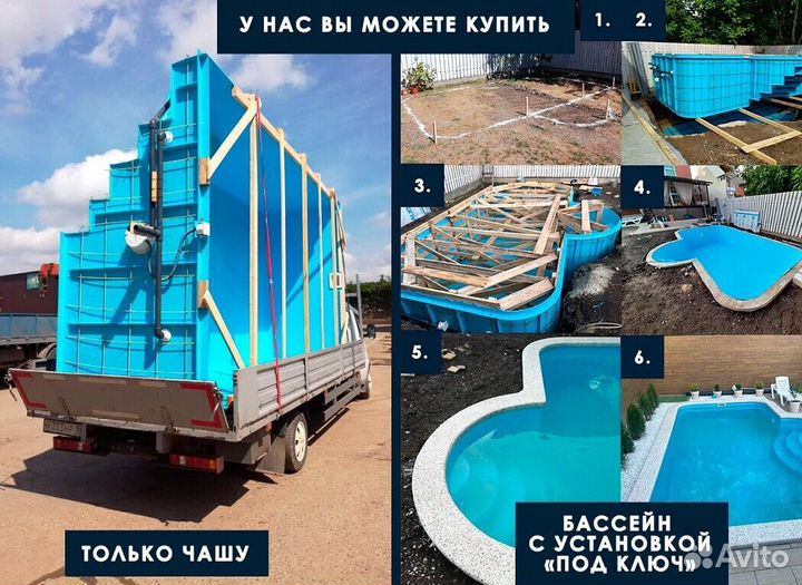Бассейн пвх 7х3
