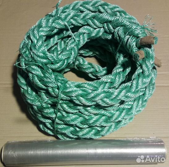 Трос буксировочный 6м. разрывное усилие 33т