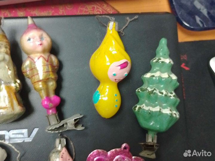 Елочные игрушки СССР Винтаж оптовый лот