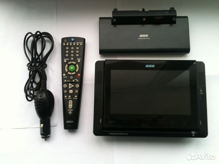 Портативный видеоплеер DVD BBK