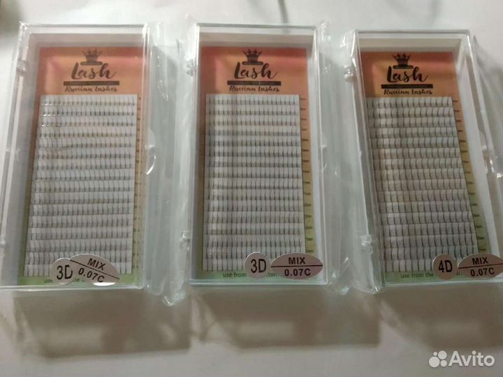 Новые ресницы 3 д и 4 д