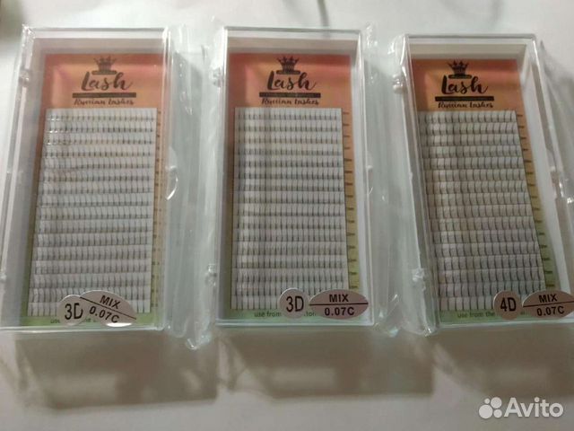 Новые ресницы 3 д и 4 д