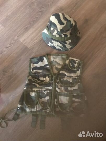 Панама детская + жилет новые