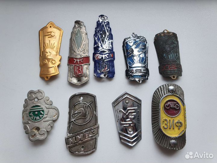 Шильдик для велосипеда СССР