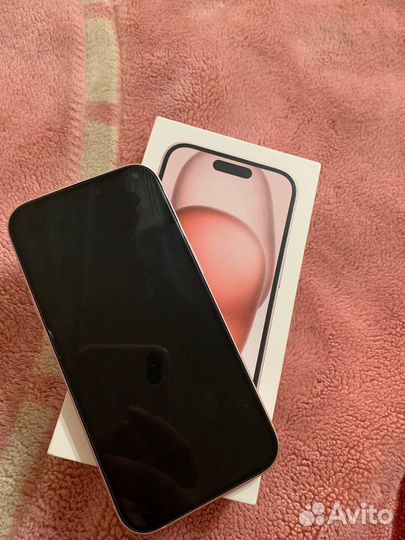 Смартфон Apple iPhone 15 128Gb 2 nano-sim Pink