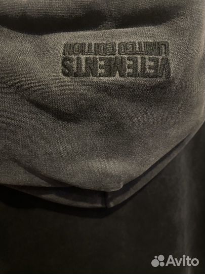 Vetements толстовка