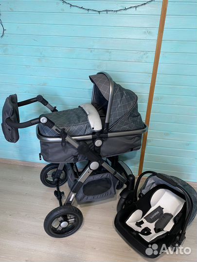 Коляска luxmom 3 в 1