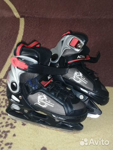 Коньки детские раздвижные новые