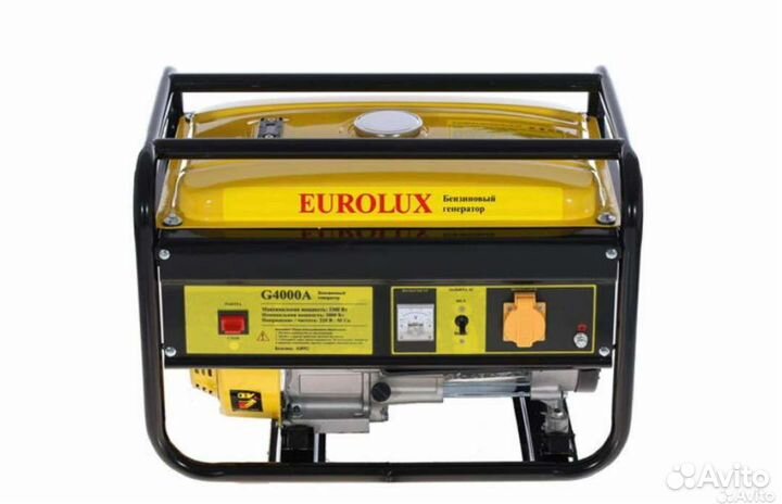 Электростанция бензиновая Eurolux G4000A (64/1/38)