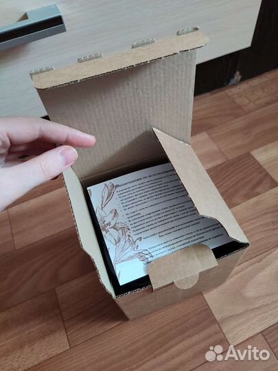 Свеча ароматическая кашемир с древесным фителем