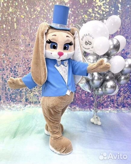 Ростовая кукла мишка и зайка печенька на праздник