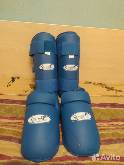 Щитки для кикбоксинга sempai