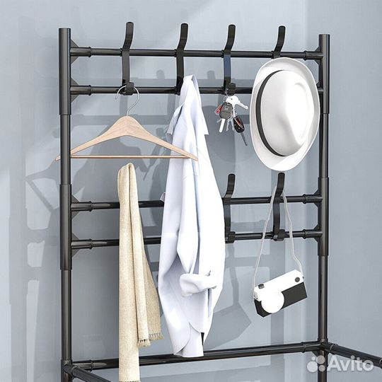 Напольная вешалка для одежды и обуви