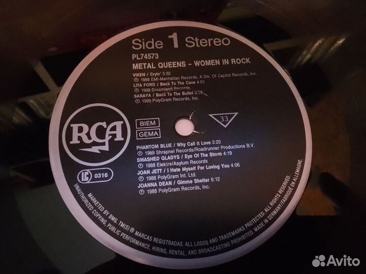 Metal Queens-Women in Rock 1990LP Germany