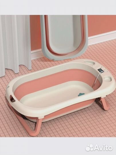 Ванночка для купания с термометром