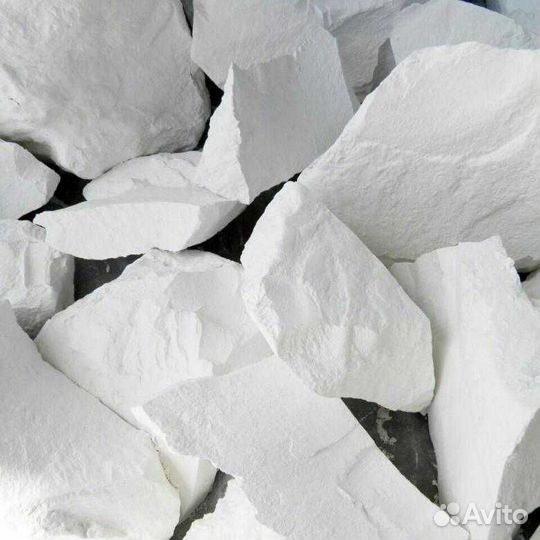 Мел природный пищевой. Глина