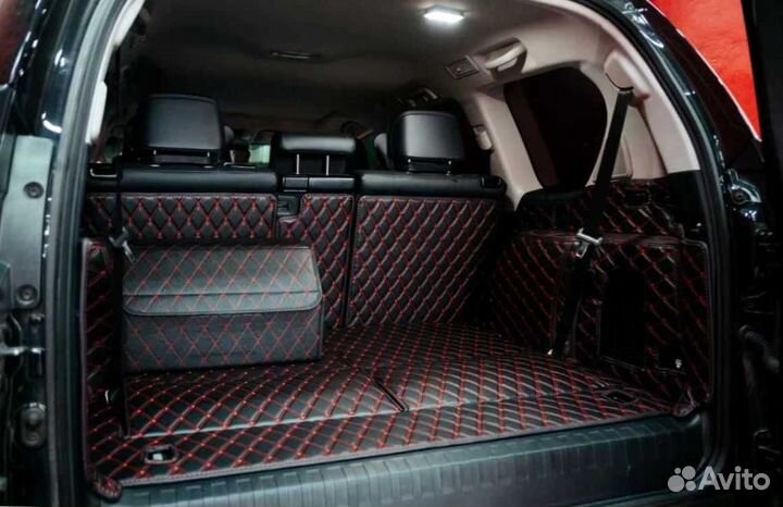 Автоковрики на Toyota prado