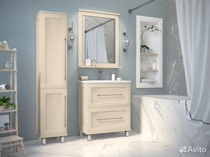 Тумба с раковиной Misty Марта П-Мрт09100-0312Я