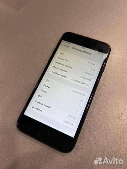 iPhone 7, 128 ГБ