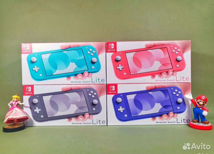 Nintendo switch Lite 160Gb прошита(чип) Новая