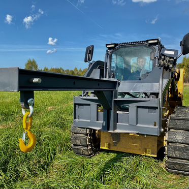 Крюковой подвес на минипогрузчик