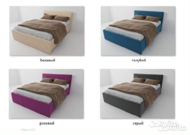 Кровать 1600 Эко Стандарт с ортопедическим основан