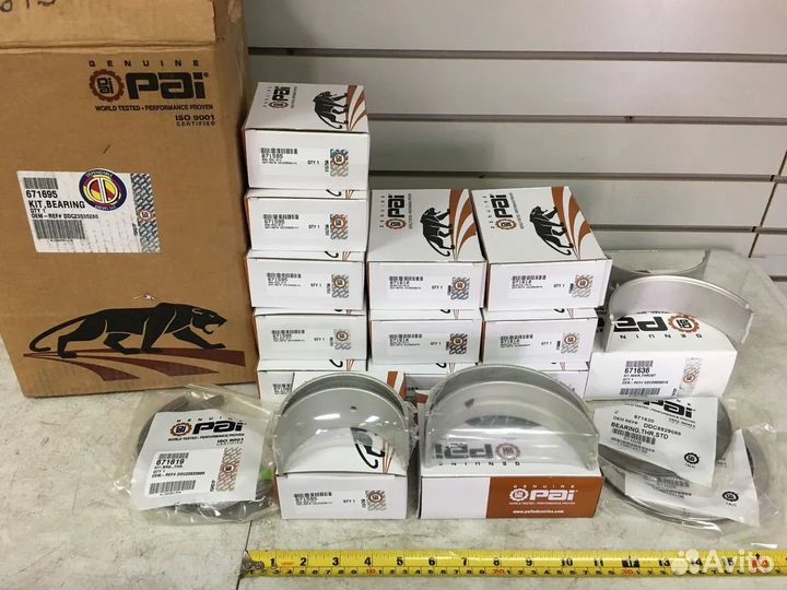 Вкладыши коренные+шатунные Detroit Diesel 12.7/14