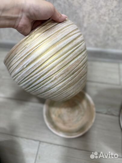 Керамические горшки для цветов, кашпо