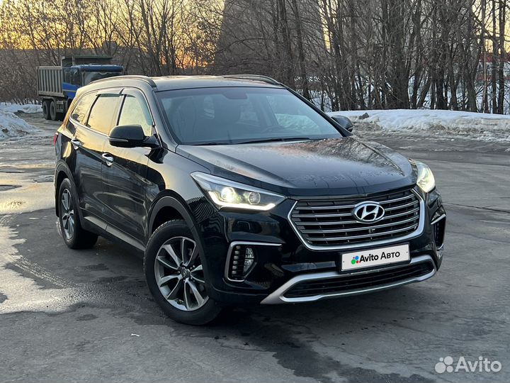 Hyundai Grand Santa Fe 2.2 AT, 2017, 161 000 км