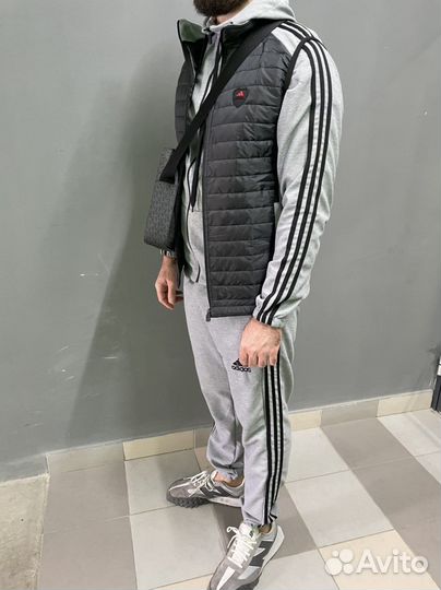 Мужской Спортивный костюм тройка Adidas