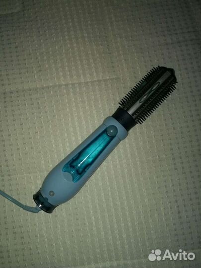 Электрорасческа и запасная щётка и насадка для фен